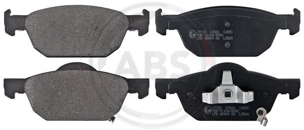 Brake Pad Set, disc brake A.B.S. 37720