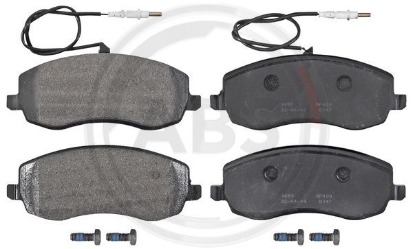 Brake Pad Set, disc brake A.B.S. 37734