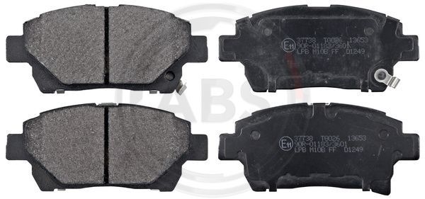 Brake Pad Set, disc brake A.B.S. 37738