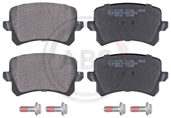 Brake Pad Set, disc brake A.B.S. 37739