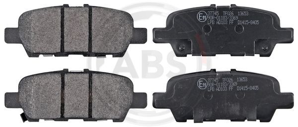 Brake Pad Set, disc brake A.B.S. 37745