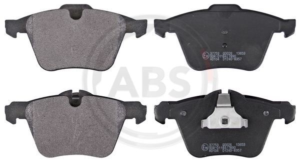 Brake Pad Set, disc brake A.B.S. 37753