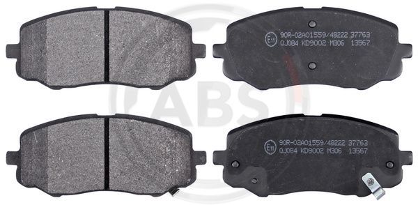 Brake Pad Set, disc brake A.B.S. 37763