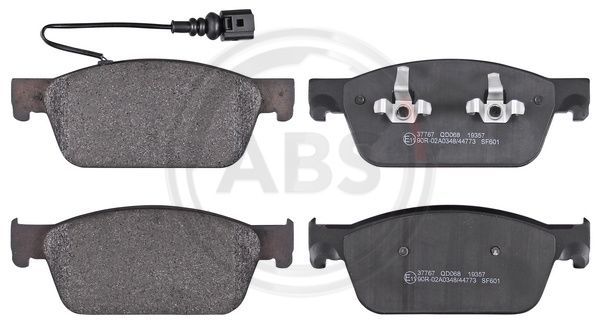 Brake Pad Set, disc brake A.B.S. 37767