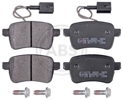 Brake Pad Set, disc brake A.B.S. 37775