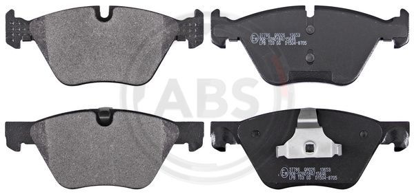 Brake Pad Set, disc brake A.B.S. 37786