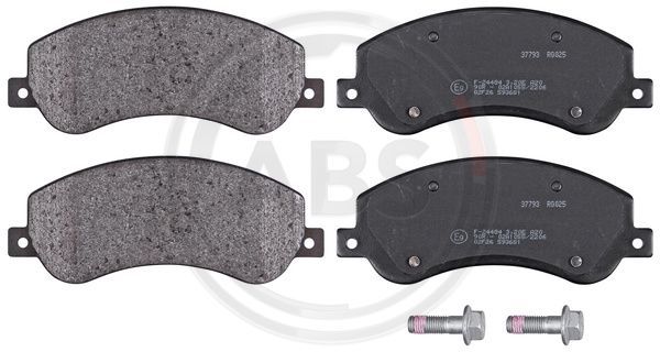 Brake Pad Set, disc brake A.B.S. 37793