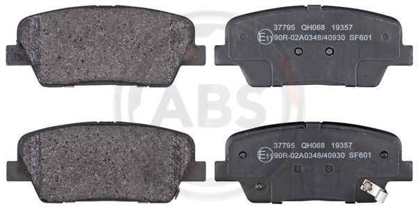 Brake Pad Set, disc brake A.B.S. 37795