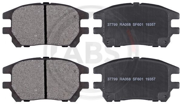 Brake Pad Set, disc brake A.B.S. 37799