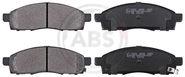 Brake Pad Set, disc brake A.B.S. 37832