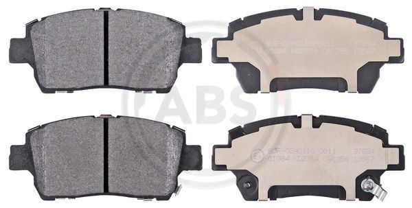 Brake Pad Set, disc brake A.B.S. 37834