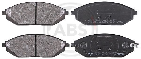 Brake Pad Set, disc brake A.B.S. 37842