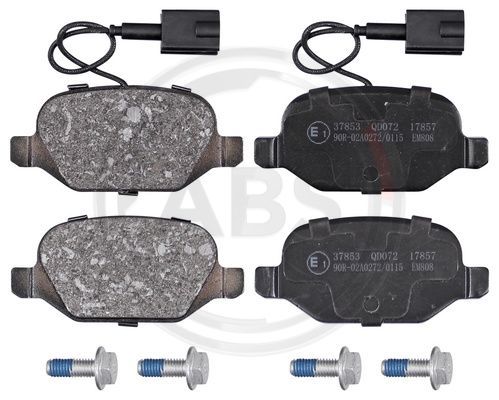 Brake Pad Set, disc brake A.B.S. 37853