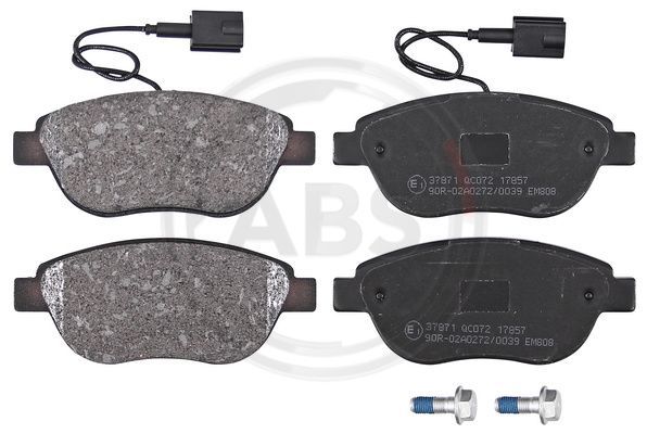 Brake Pad Set, disc brake A.B.S. 37871