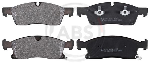 Brake Pad Set, disc brake A.B.S. 37878