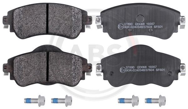 Brake Pad Set, disc brake A.B.S. 37890