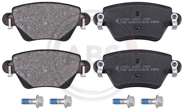 Brake Pad Set, disc brake A.B.S. 37897