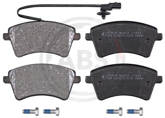 Brake Pad Set, disc brake A.B.S. 37900