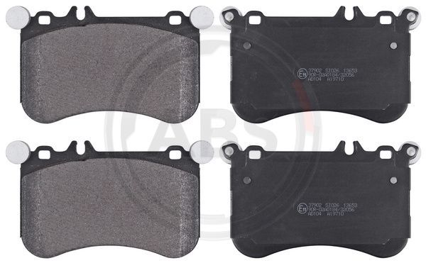 Brake Pad Set, disc brake A.B.S. 37902