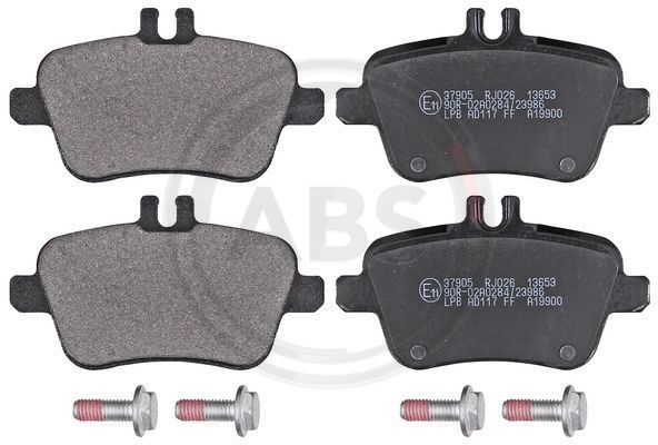 Brake Pad Set, disc brake A.B.S. 37905