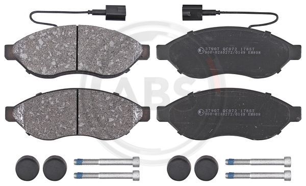 Brake Pad Set, disc brake A.B.S. 37907