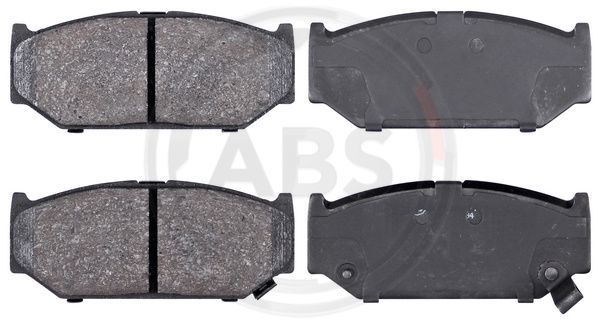 Brake Pad Set, disc brake A.B.S. 37919