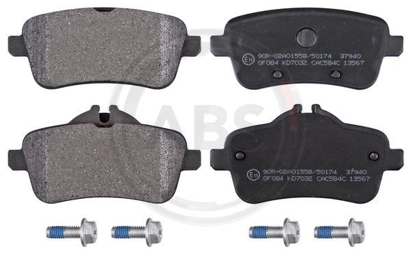 Brake Pad Set, disc brake A.B.S. 37940