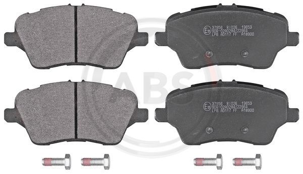 Brake Pad Set, disc brake A.B.S. 37956