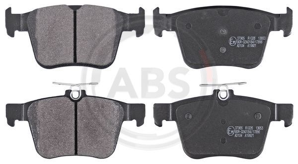 Brake Pad Set, disc brake A.B.S. 37965