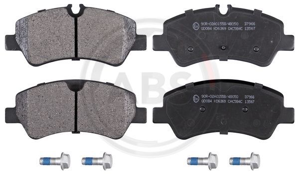 Brake Pad Set, disc brake A.B.S. 37966