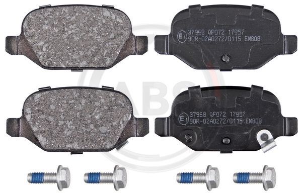 Brake Pad Set, disc brake A.B.S. 37968