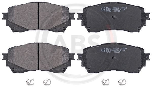 Brake Pad Set, disc brake A.B.S. 37977