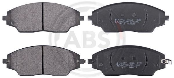 Brake Pad Set, disc brake A.B.S. 37987