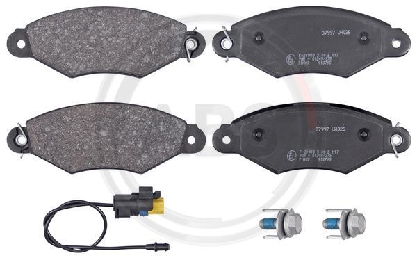 Brake Pad Set, disc brake A.B.S. 37997