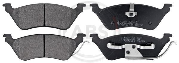 Brake Pad Set, disc brake A.B.S. 38858