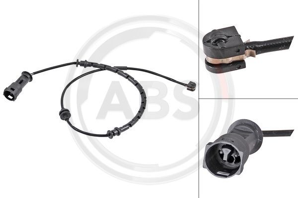 Warning Contact, brake pad wear A.B.S. 39604