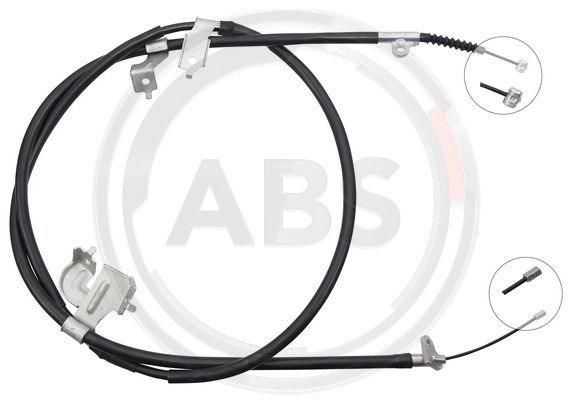 Cable Pull, parking brake A.B.S. K12064