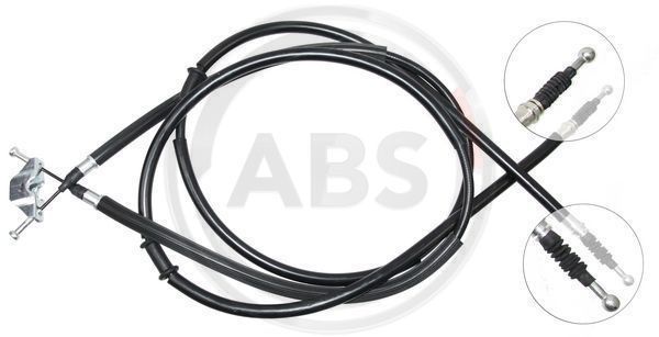 Cable Pull, parking brake A.B.S. K12805