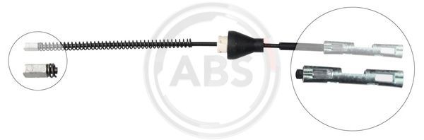 Cable Pull, parking brake A.B.S. K13436