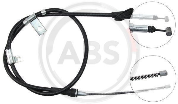 Cable Pull, parking brake A.B.S. K15677