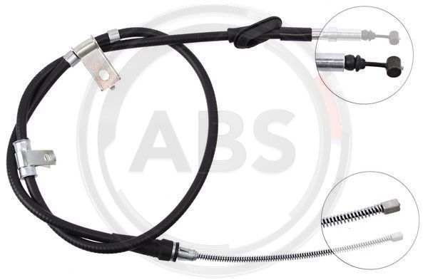 Cable Pull, parking brake A.B.S. K15688