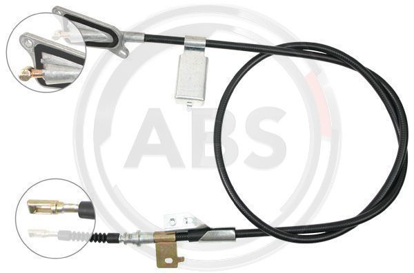 Cable Pull, parking brake A.B.S. K19847