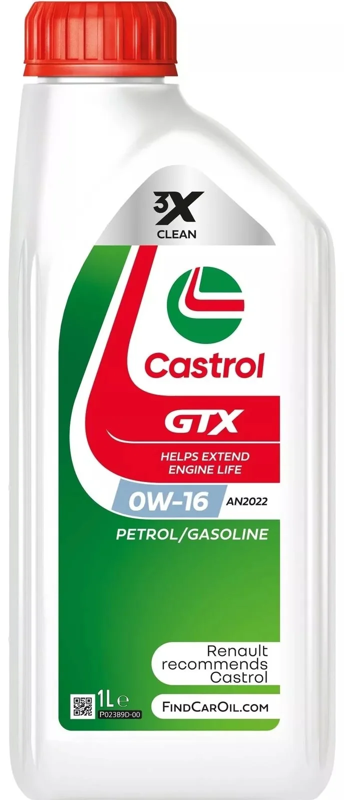 0W16 GTX AN2022 1L CASTROL 0W16 GTX AN2022 1L