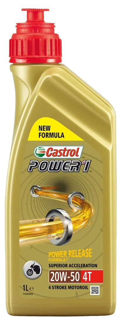 Variklinė alyva CASTROL 20W50 POWER 1 4T 1L