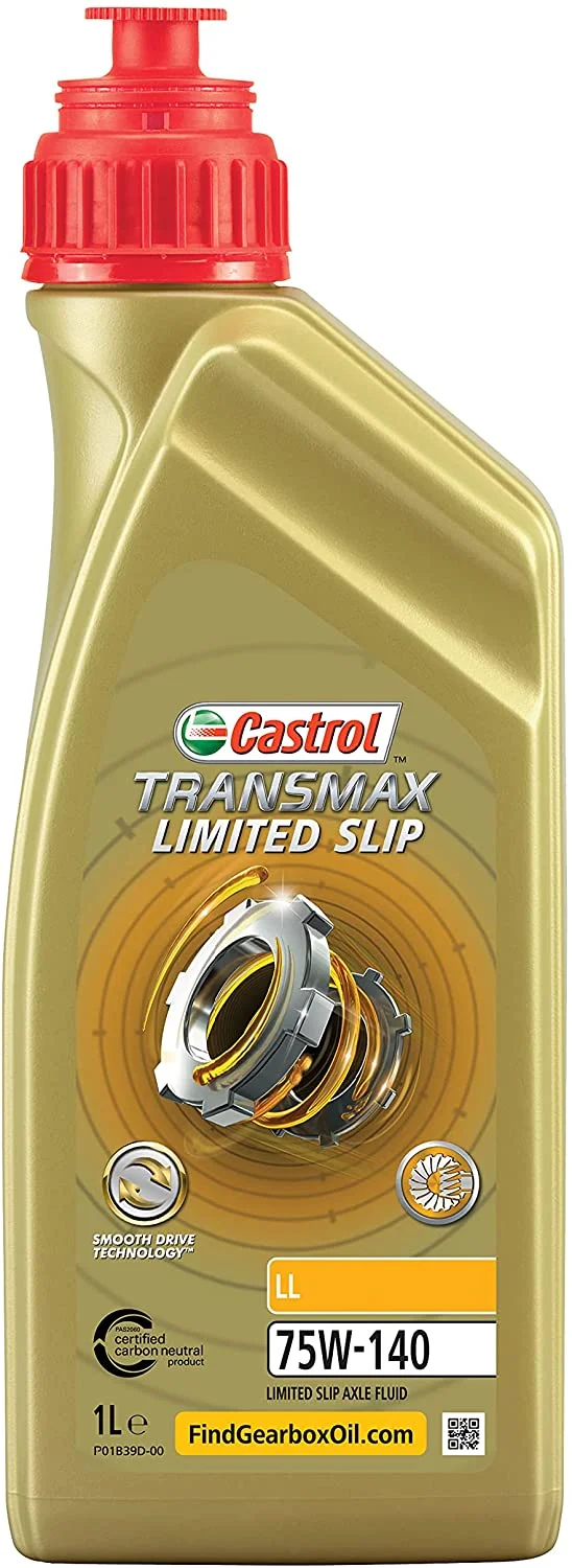 75W140 TRANSMAX LIMITED SLIP LL 1L CASTROL 75W140 TRANSMAX LIMITED SLIP LL 1L