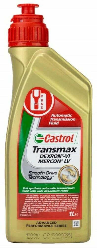 TRANSMAX DEXRON VI MERCON LV 1L CASTROL TRANSMAX DEXRON VI MERCON LV 1L