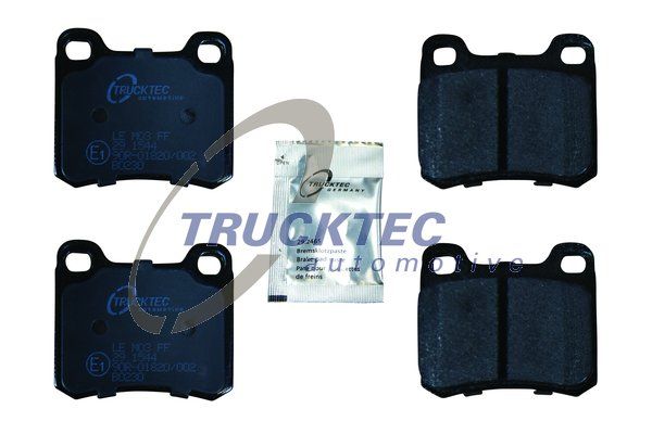 Brake Pad Set, disc brake TRUCKTEC AUTOMOTIVE 02.35.100