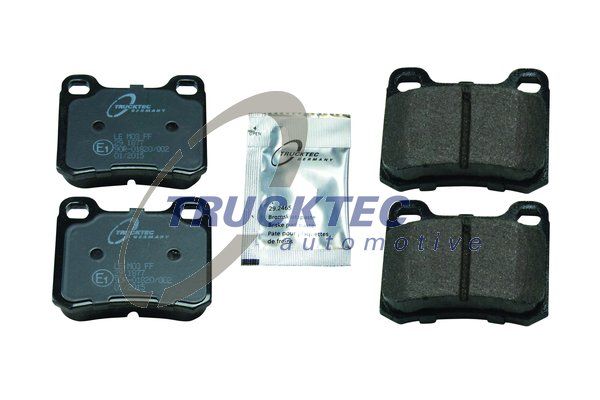 Brake Pad Set, disc brake TRUCKTEC AUTOMOTIVE 02.35.143