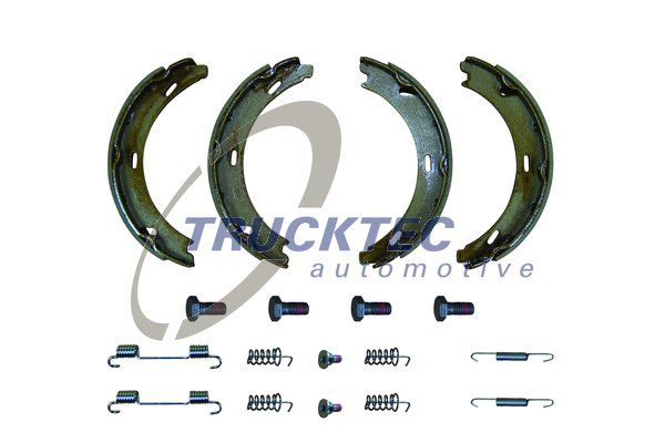 Brake Shoe Set, parking brake TRUCKTEC AUTOMOTIVE 02.35.006