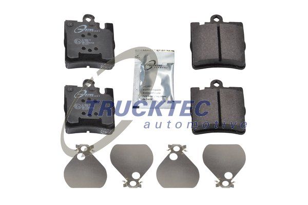 Brake Pad Set, disc brake TRUCKTEC AUTOMOTIVE 02.35.106